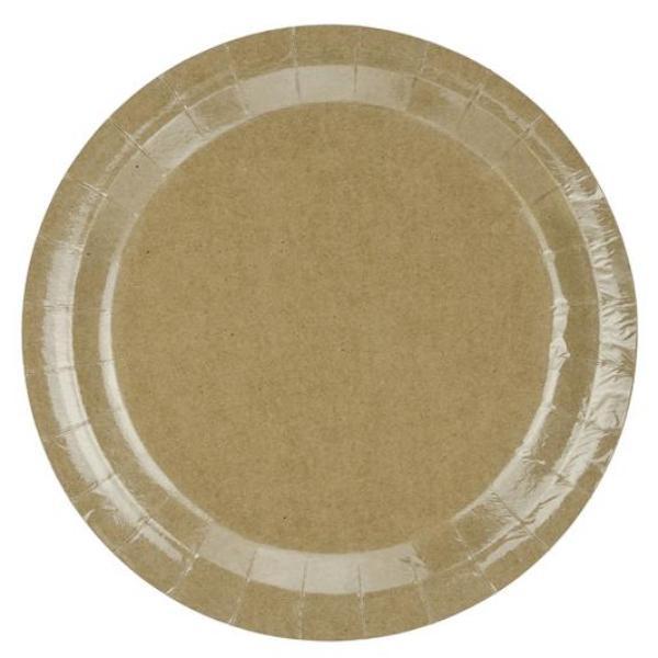 Kraft Paper Plates | Woodland Party Supplies Party Deco