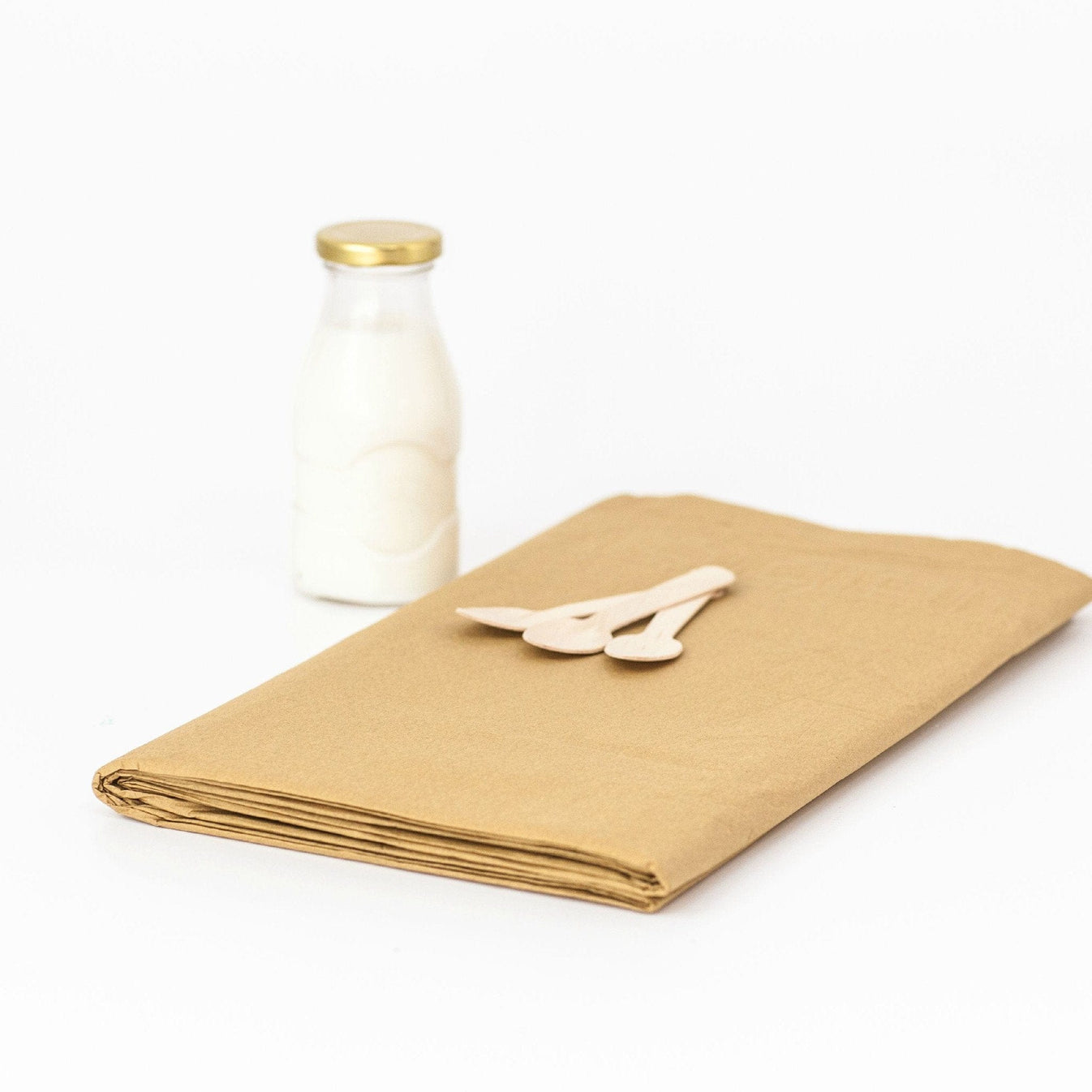 Large Gold Paper Tablecloth Pretty Little Party Shop