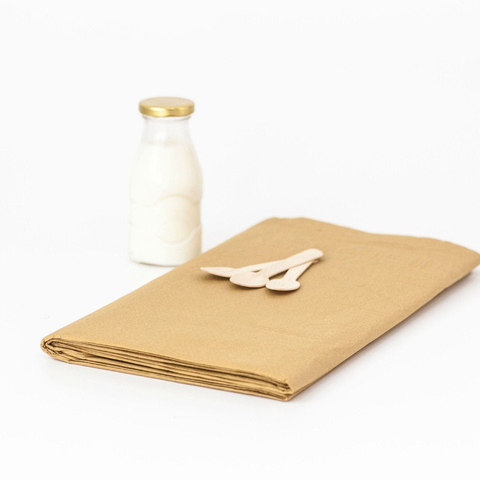 Large Gold Paper Tablecloth Pretty Little Party Shop