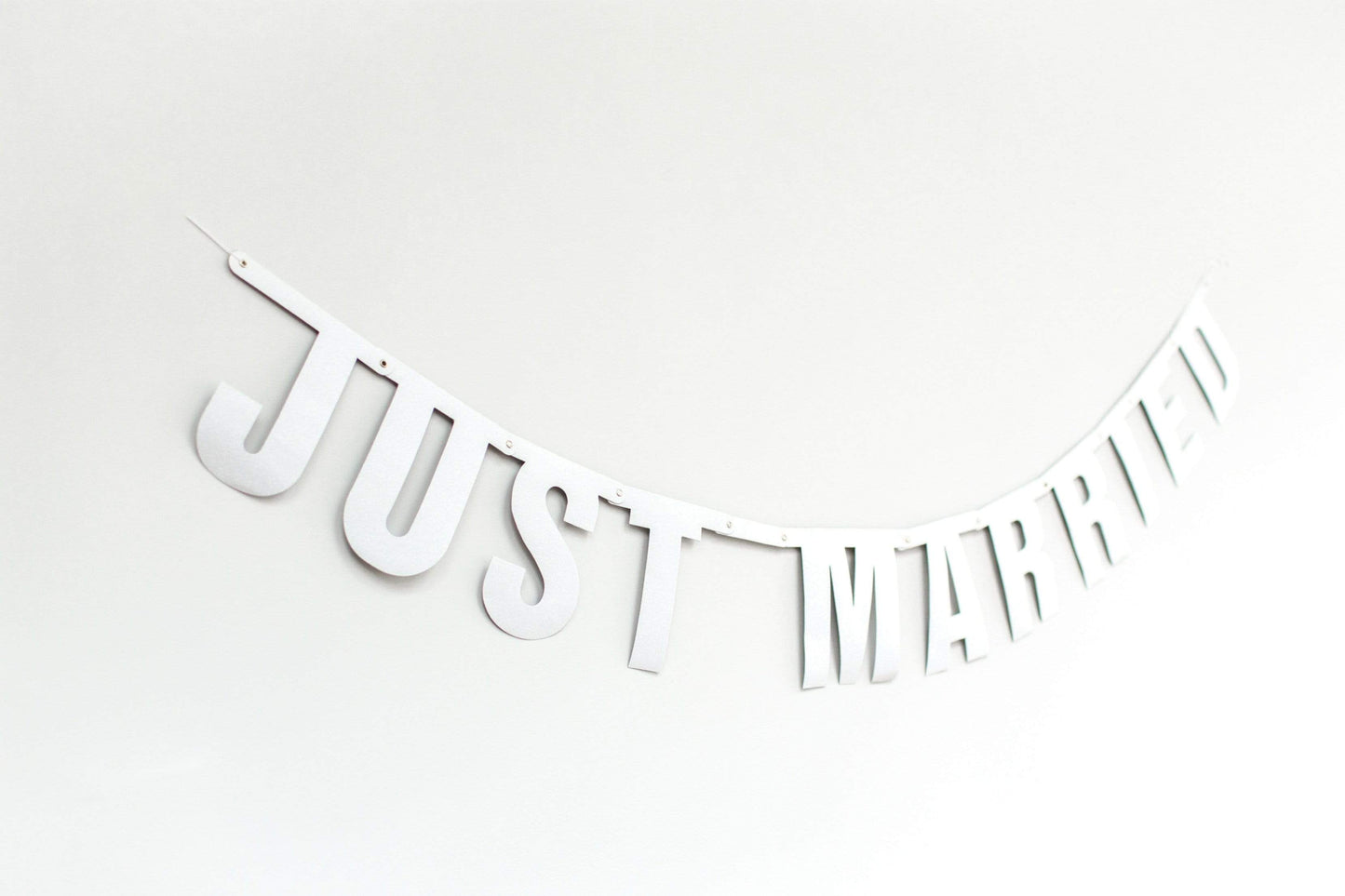 Wedding Just Married Banner Sign | Wedding Car Sign Party Deco