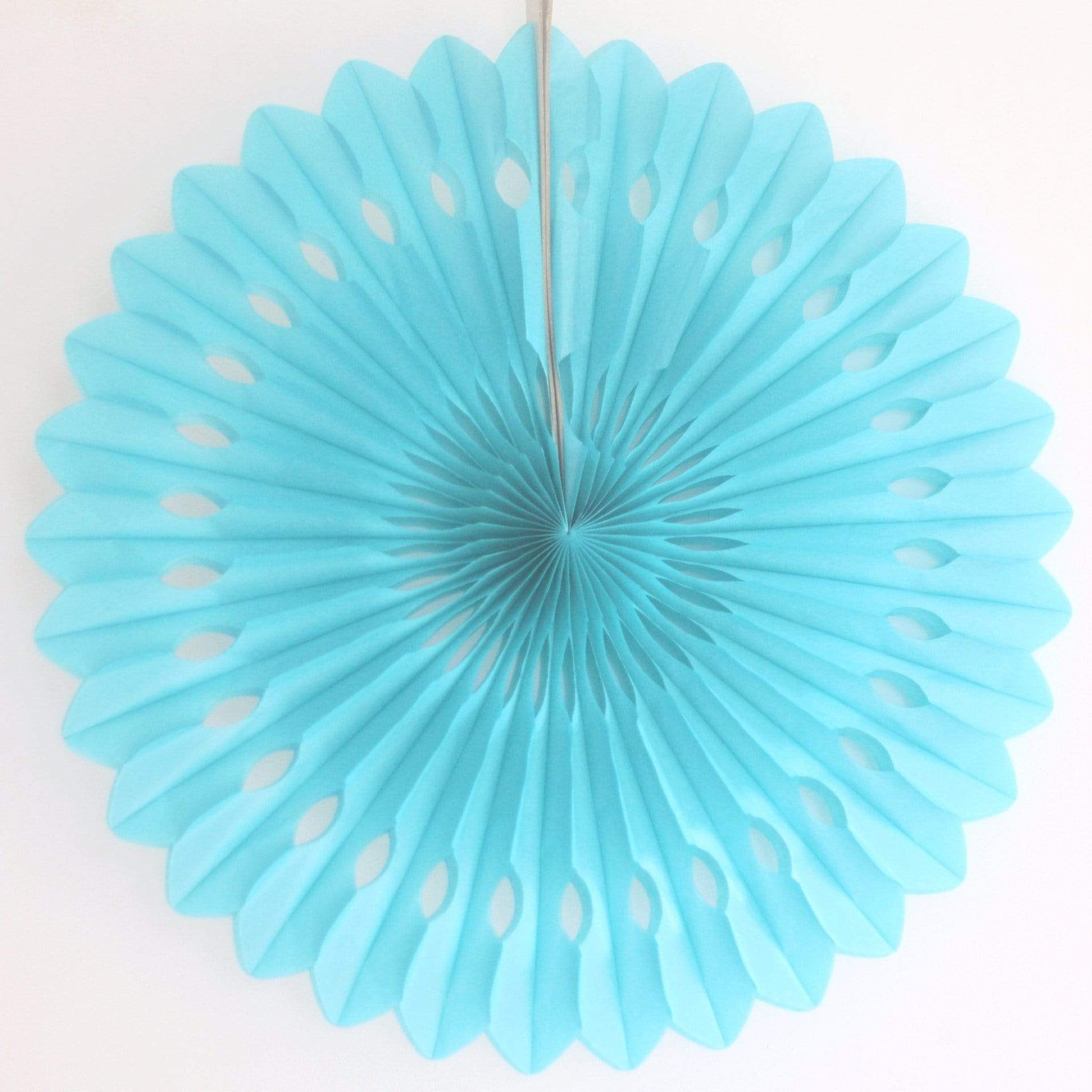 Blue Paper Fan Honeycomb | Pretty Party Supplies Online Unique