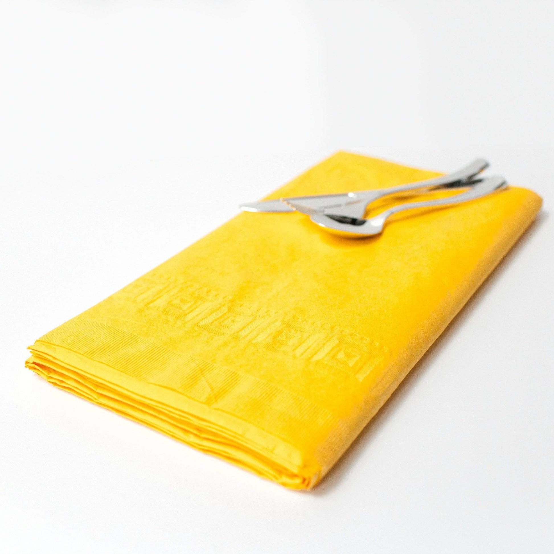 Large Sunshine Yellow Paper Tablecloth | Pretty Little Party Shop Creative Converting