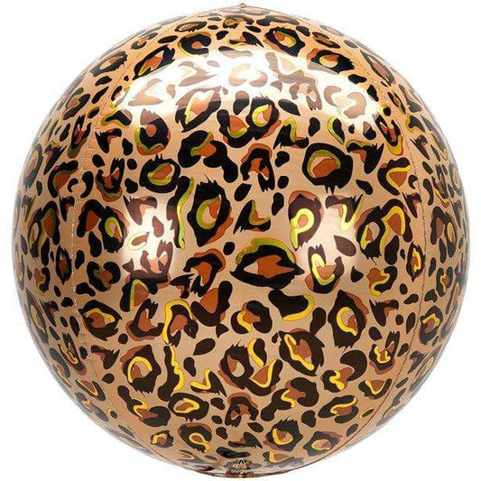 Leopard Print Animal Print Orbz Balloons | Helium Balloons for Events Anagram