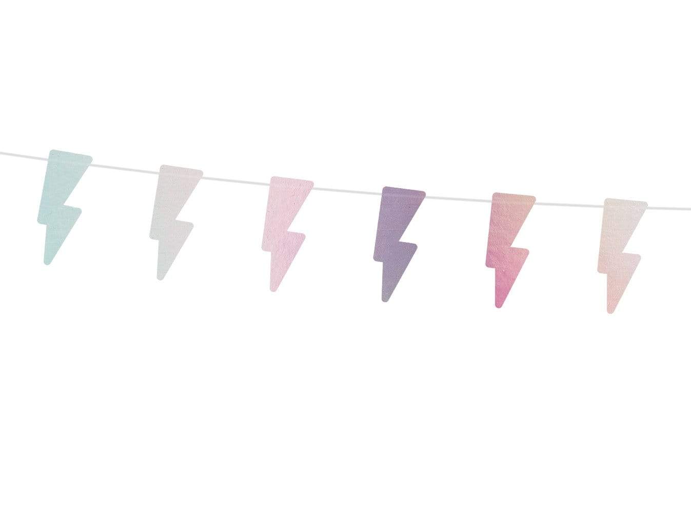 Lightning Bolt Party Garland | Superhero Party Decorations Party Deco