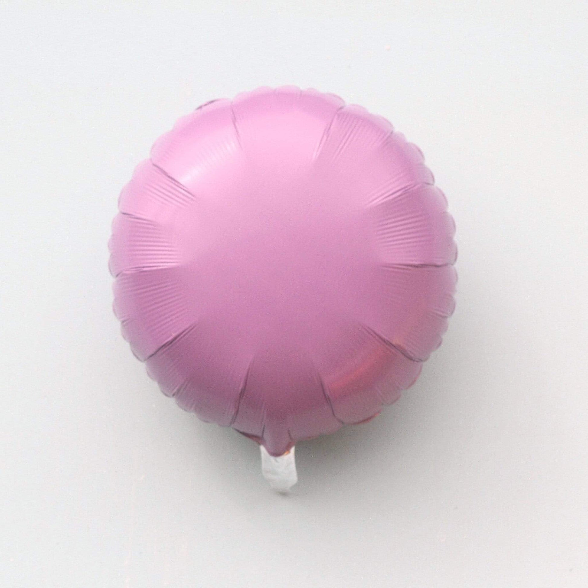 Lilac Round Foil Balloon | Helium Balloon | Online Balloonery Qualatex