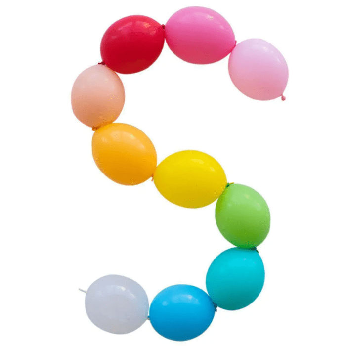 12" Linking Balloons - Create Your Own Balloon Garland