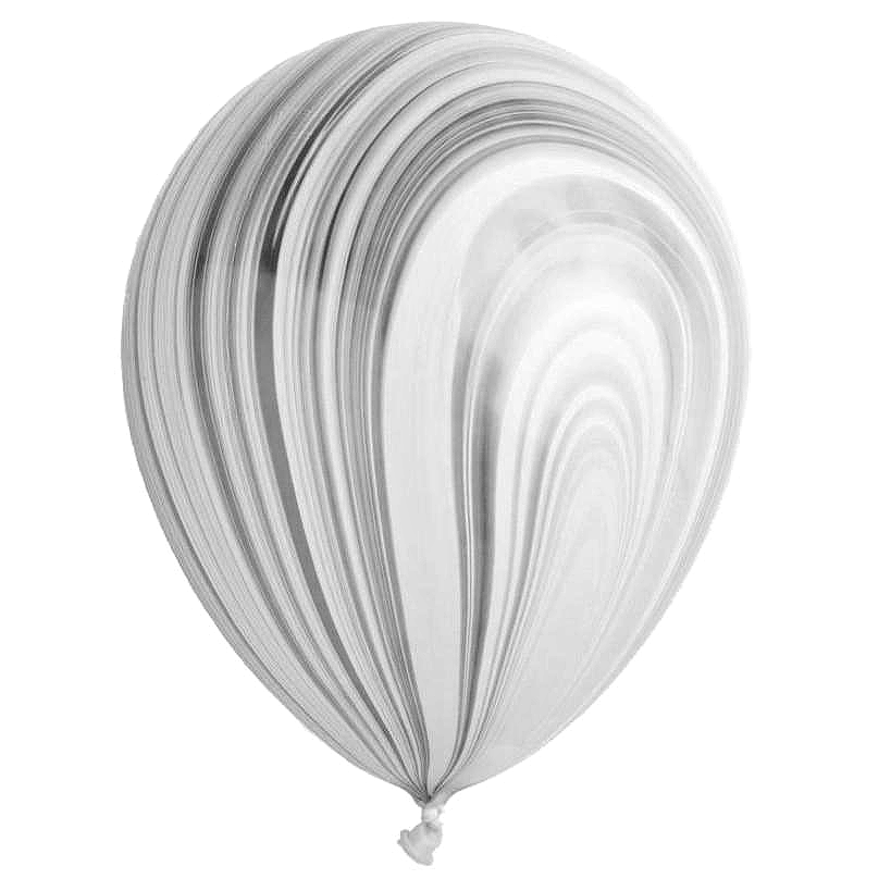 Black Marble Balloons | Marble Balloons | Online Balloons UK Qualatex