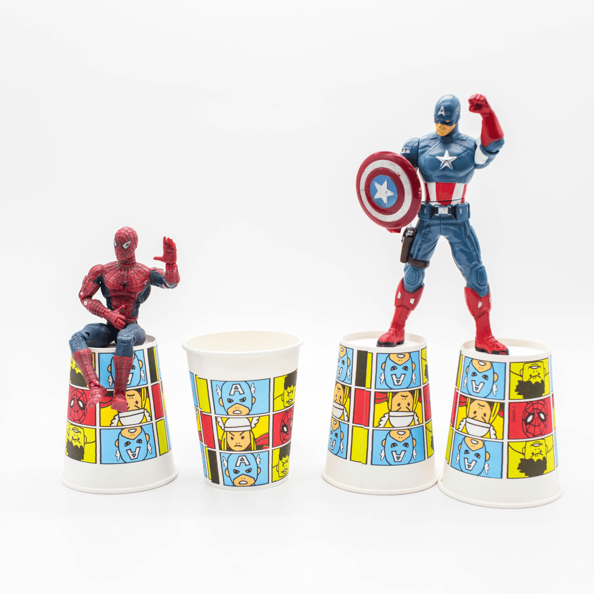 Marvel Avengers Party Cups | Superhero Paper Cups | Party Ideas Qualatex