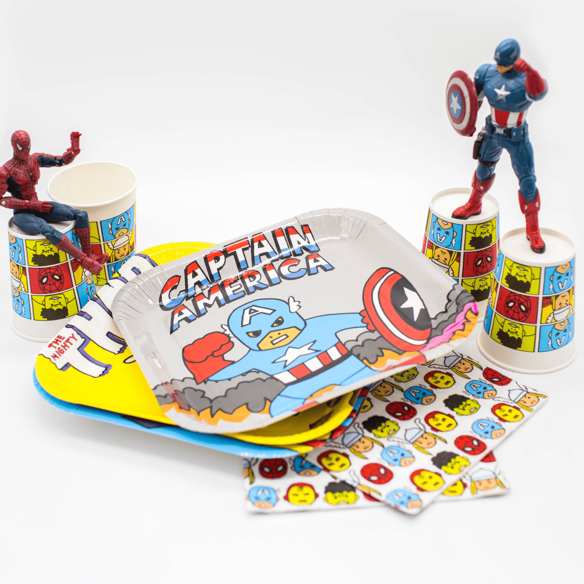 Marvel Avengers Party Plates | Superhero Paper Plates | Party Ideas Qualatex