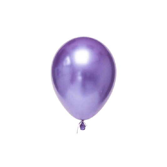 Purple Mini Chrome Balloons | Metallic Balloons | Qualatex Balloons Qualatex