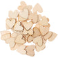 Natural Wooden Heart Confetti | Eco Confetti Rico Design Rico Design