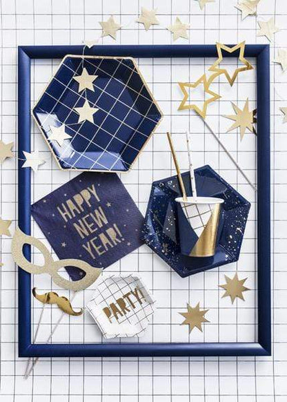 Navy Paper Cups | Adult Party Supplies | Modern Partyware UK Party Deco