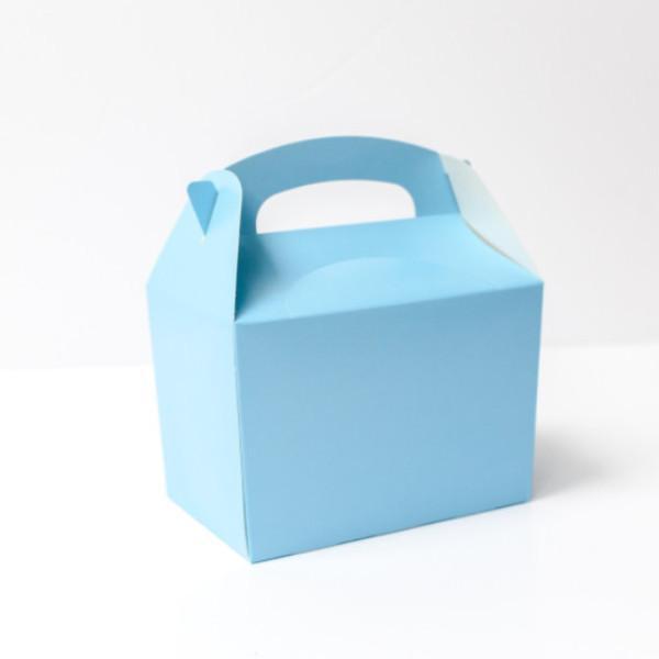 Pale Blue Party Lunch Boxes | Party Boxes & Party Food Ideas Online UK Oaktree UK