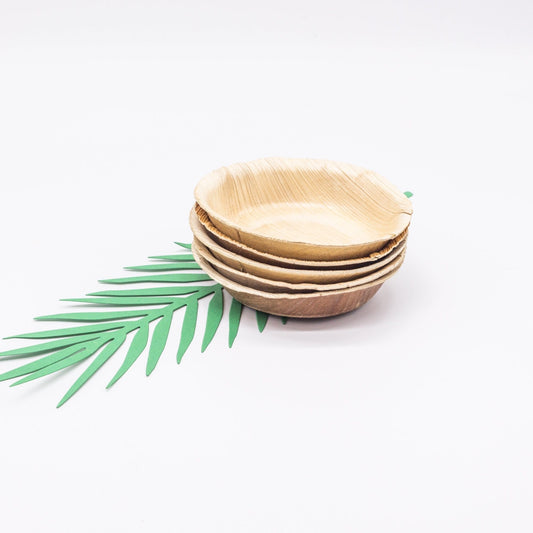 Palm Leaf Dip Bowls | Eco Disposable Party Supplies UK LondonBio