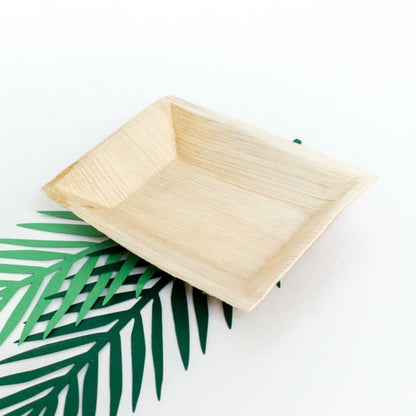 Palm Leaf Rectangular Plates | Eco-Friendly Party Supplies UK LondonBio