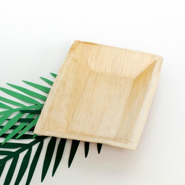 Palm Leaf Rectangular Plates | Eco-Friendly Party Supplies UK LondonBio