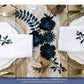Paper flowers Decorations | Navy Paper Wedding Decorations Party Deco