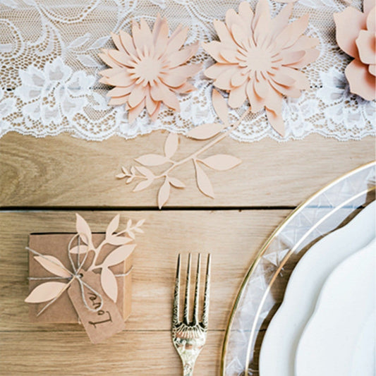Paper flowers Decorations | Blush Paper Wedding Decorations UK Party Deco