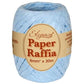 Blue Paper Raffia Ribbon | Eco biodegradable Balloon Ribbon Oaktree UK