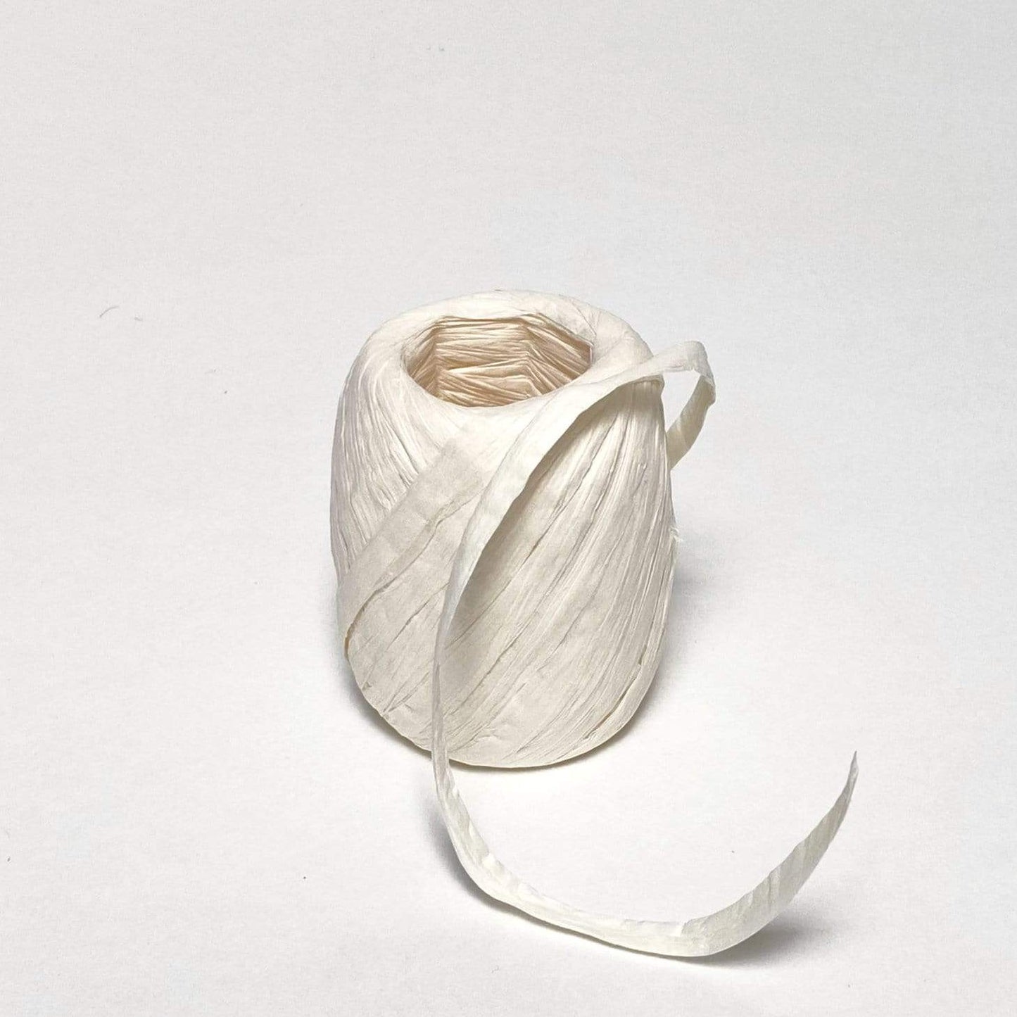 Ivory Paper Raffia Balloon Ribbon | Eco biodegradable Balloon Ribbon ...
