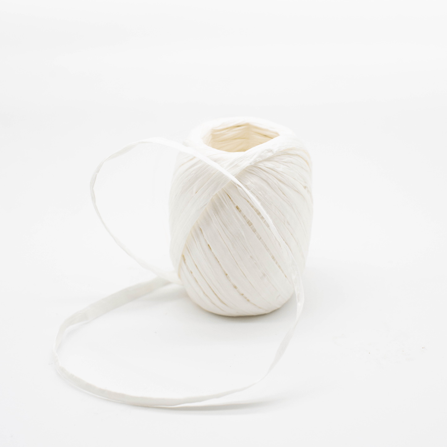White Paper Raffia Balloon Ribbon | Eco biodegradable Balloon Ribbon ...