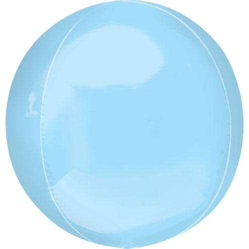 Pastel Blue Orb Balloons 16" | Orbz Balloons | Balloons for Events Amscan