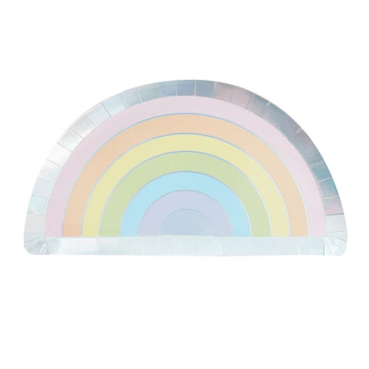 Pastel Rainbow Party Plates | Rainbow Party Plates | Ginger Ray UK Ginger Ray