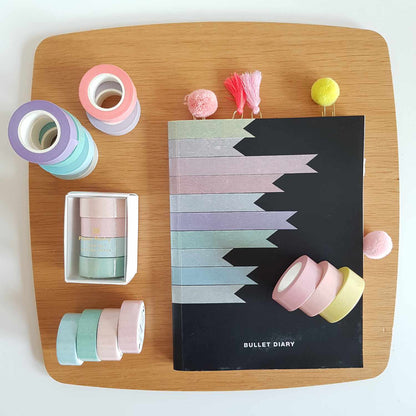 Pastel Tape Set | Must Have Pastel Washi Tape Set UK Rico Design