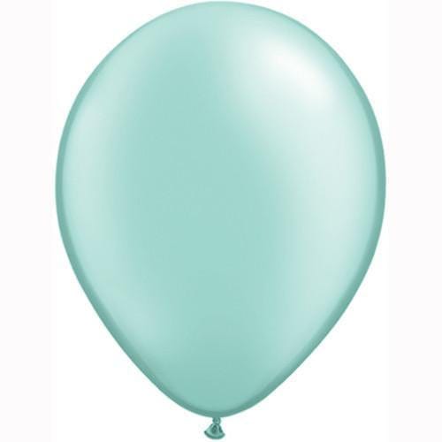 Pearl Mint Balloons | Plain Latex Balloons | Online Balloonery Qualatex