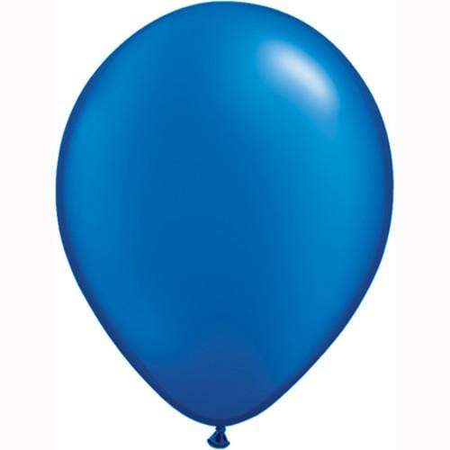 Sapphire Blue Balloons | Plain Latex Balloons | Online Balloonery Qualatex