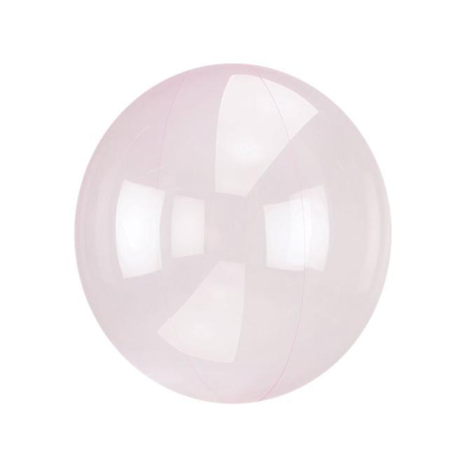 Pink Crystal Clearz Transparent Balloon | Clear Bubble Event Balloons Amscan