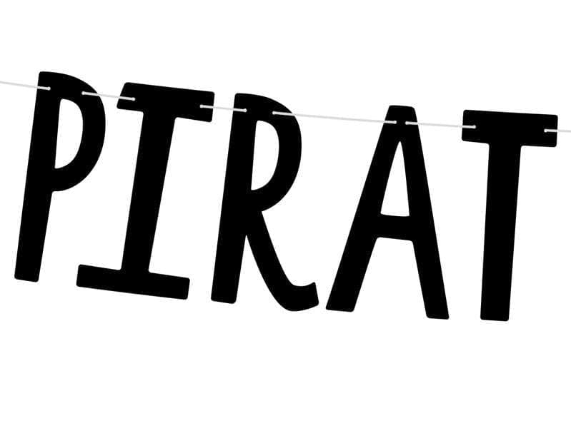 Pirate Party Banner | Pirate Party Decorations | Pretty Little Party Party Deco
