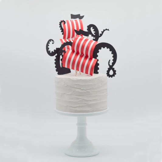 Pirate Ship Party Cake Topper | Pirate Party Decorations Party Deco