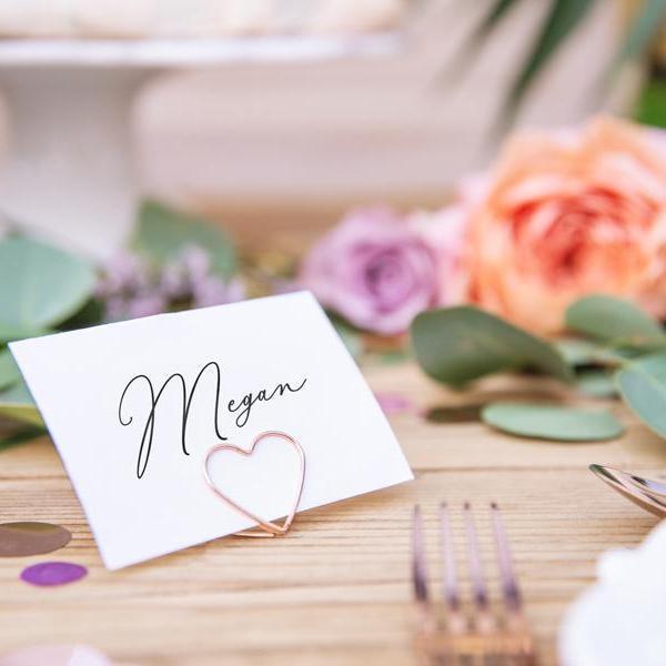 Place Card Holders | Modern Wedding Supplies | DIY Wedding UK Party Deco