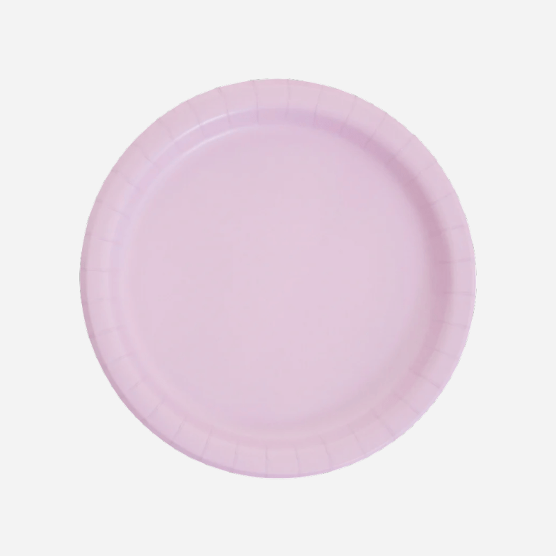 Plain Lilac Small Side Plates 