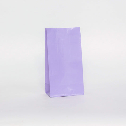 Lilac Party Bags | Solid Colour Paper Bags | Treat Bags  Unique