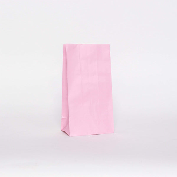 Pale Pink Party Bags Solid Colour Paper Bags Treat Bags Pretty