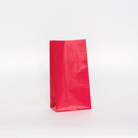 Red Party Bags | Solid Colour Paper Bags | Treat Bags  Unique