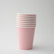 Pastel Pink Paper Cups | Plain Party Cups and Plates | Solid Colour ...