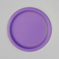 Purple Paper Plates | Plain Party Plates & Cups | Solid Colour Unique