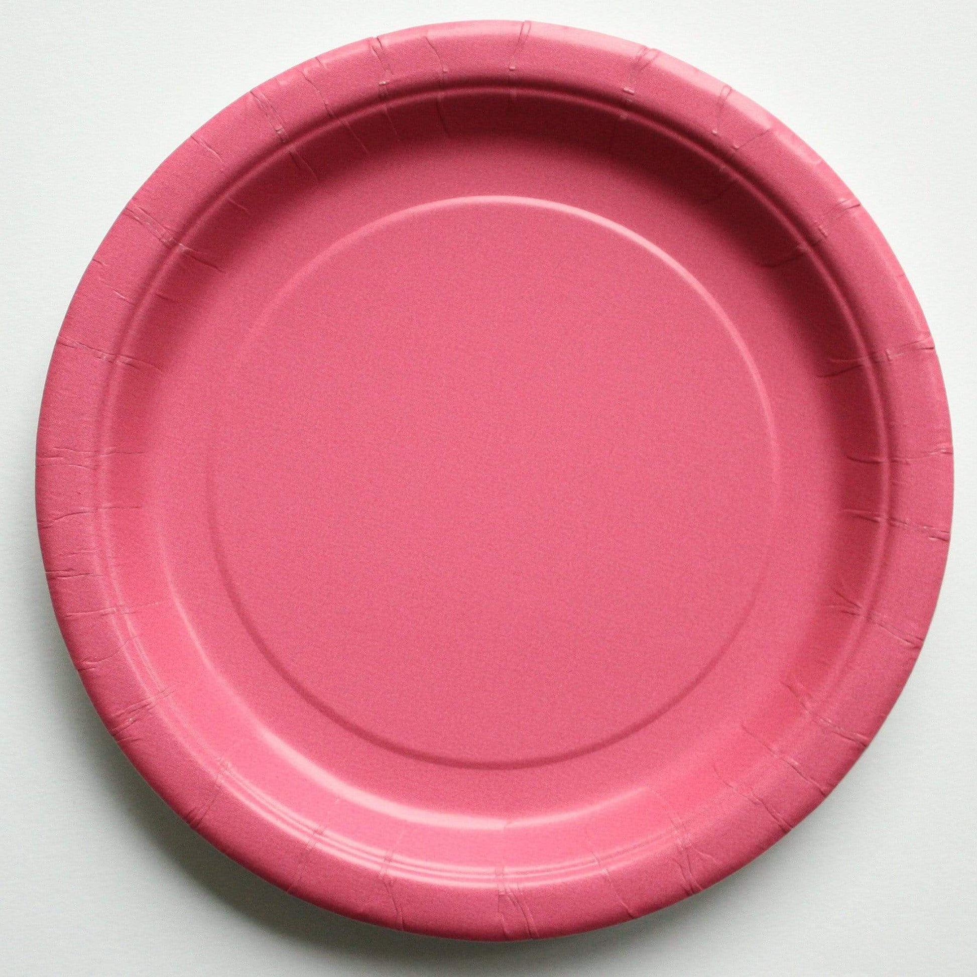 Baby pink paper plates Clearance
