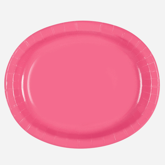 Rose Pink Party Platters UK