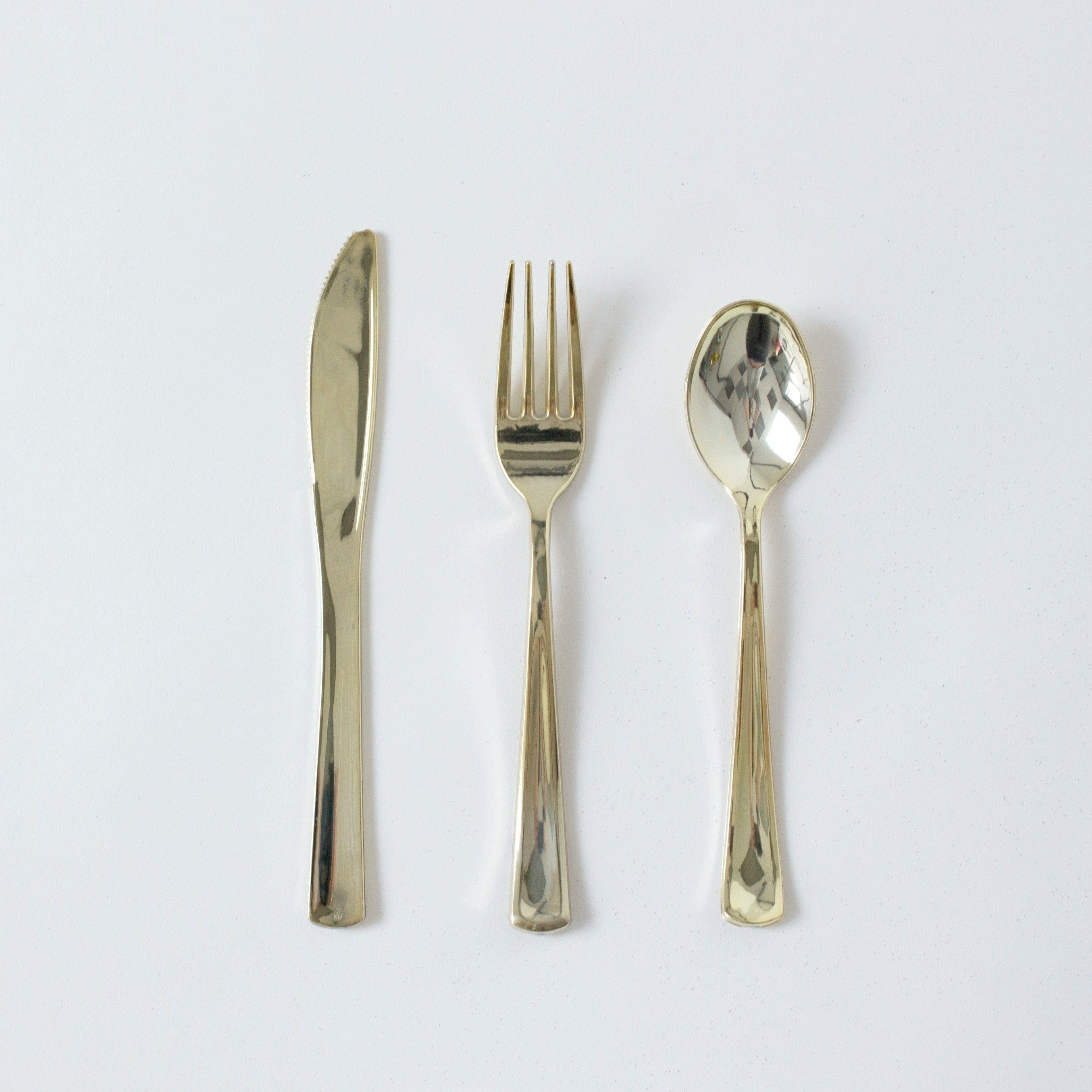 Silver and gold deals cutlery set