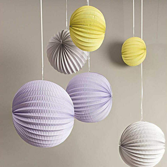 Pastel Paper Lanterns | Watermelon Lanterns | Paper Decorations Rico Design