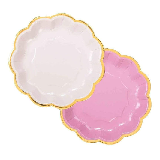 Pretty Pink Gold Plates | Unique & Modern Party Supplies Online Talking Tables