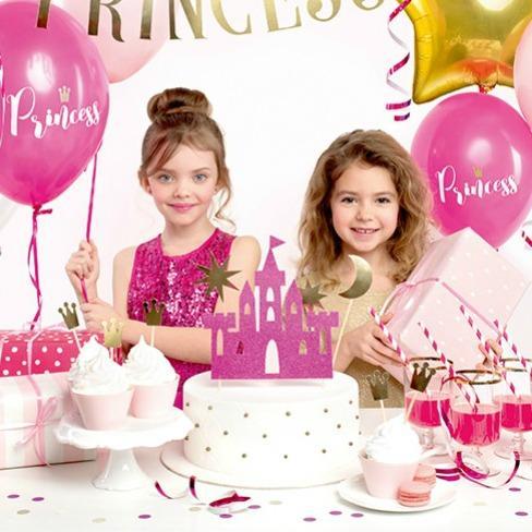 Princess Party Cake Topper | Princess Party Decorations Party Deco