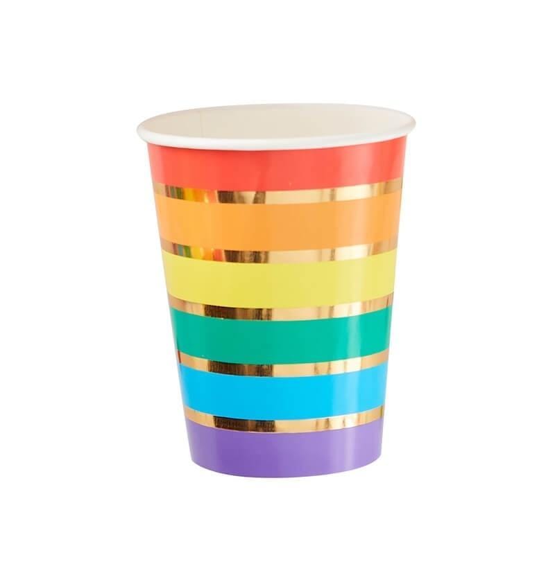 Rainbow Party Cups | Rainbow Party Cups | Ginger Ray UK – Pretty Little ...