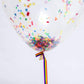 Confetti Balloons | Rainbow Sprinkle Confetti Filled Balloons UK Pretty Little Party Shop