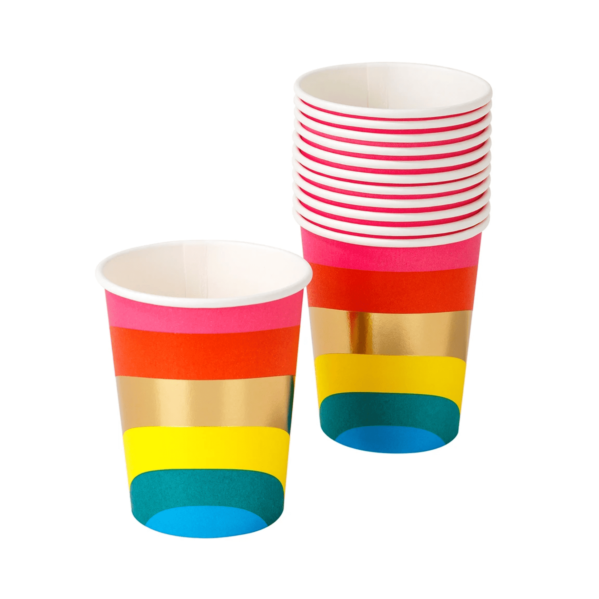 Rainbow Party Cups | Rainbow Party Cups | Talking Tables UK Talking Tables