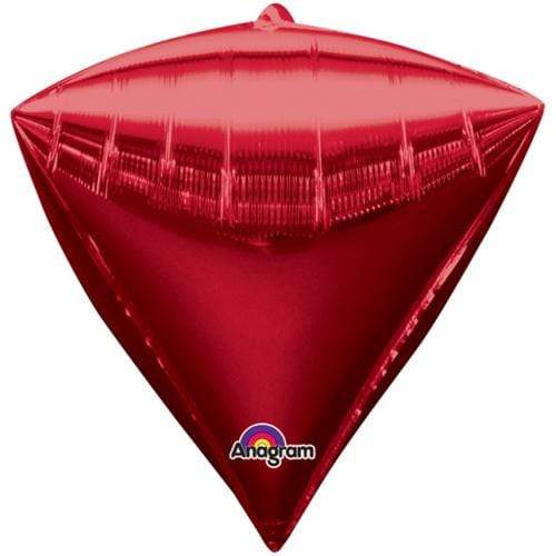 Red Diamondz Foil Balloons | Event Balloons UK | Helium Balloons Anagram